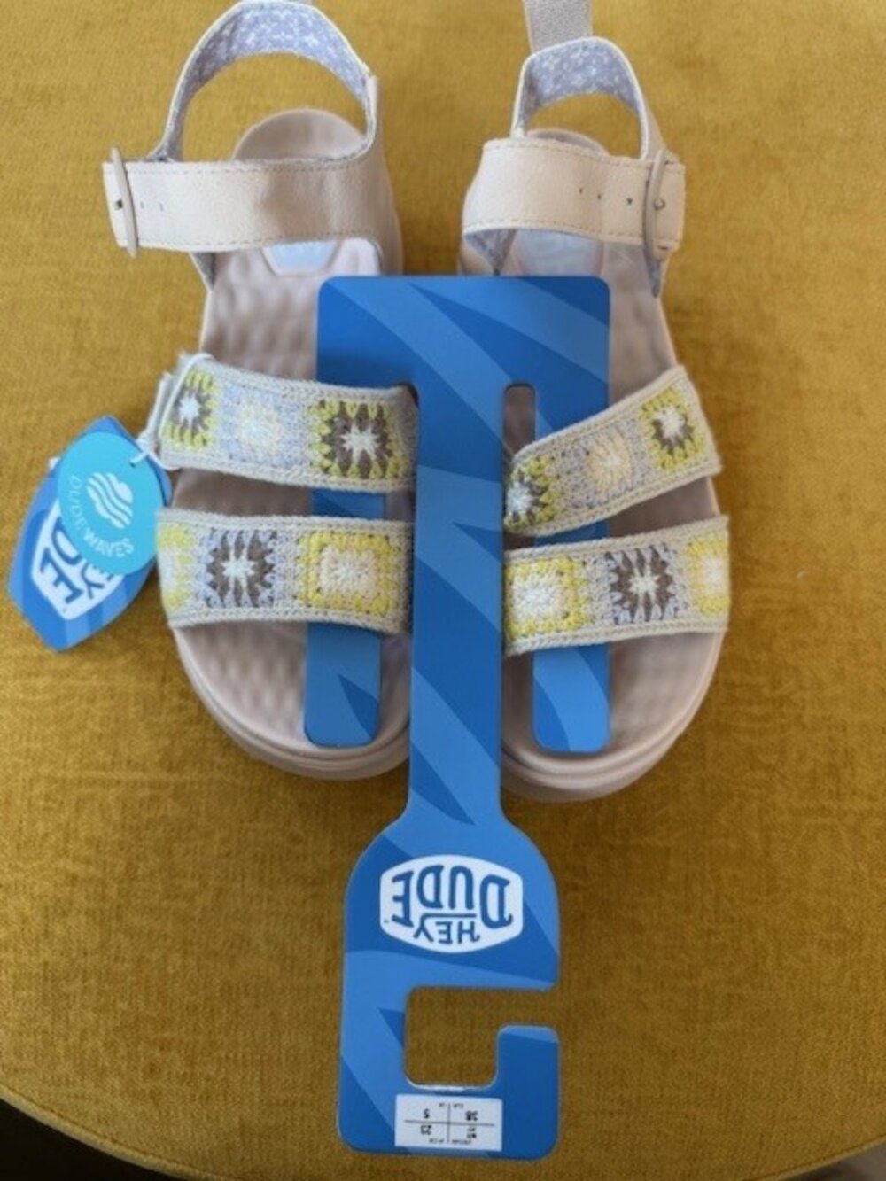 Hey Dude Delray Buckle Cottage Crochet